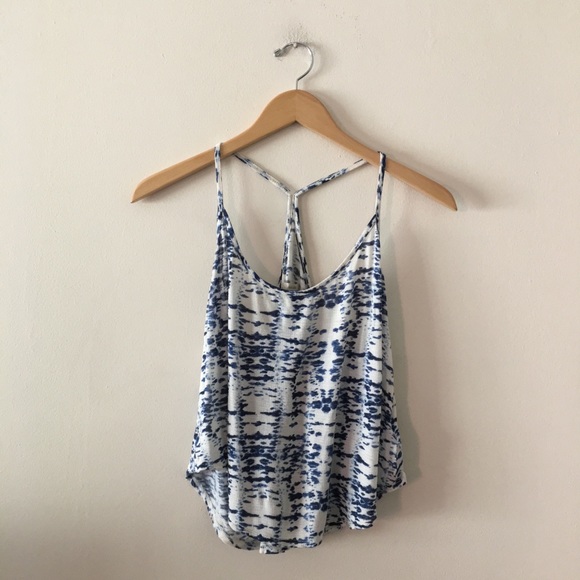 Ecote Tops - Ecote Tie Dye Racerback Top
